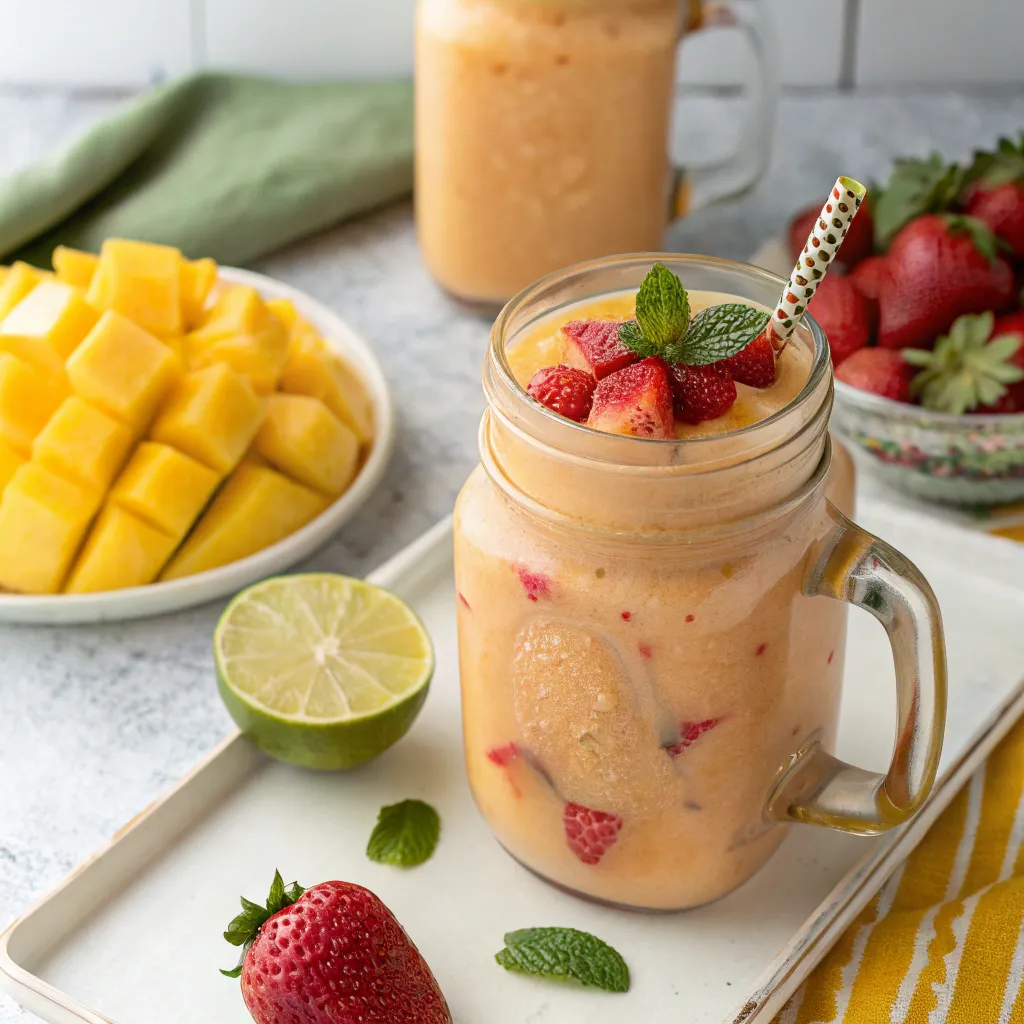 Refreshing Tropical Smoothie